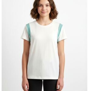 HYP 100% Cotton Y2K Contrasting Striped Girls Tee  Size Small